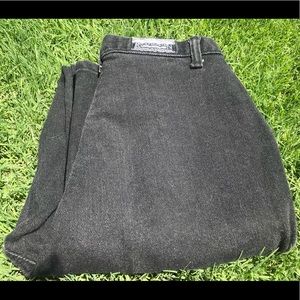 Vintage 80s Rockies Black Jeans 7/8